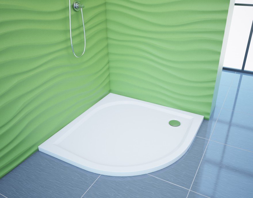 Экран для душевого поддона Эстет Омега 90x90 ФР-00000890 ФОТО