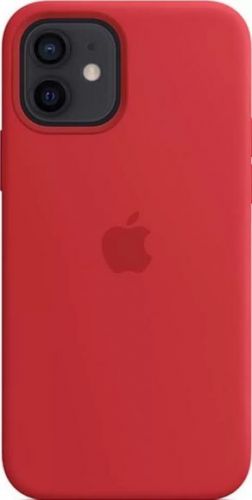 Чехол силиконовый для iPhone 12 (Красный)