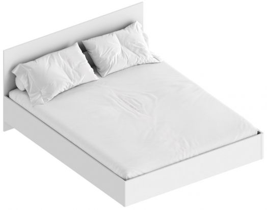 Кровать "Бьянко" | каркас 1400х2000 Белый лофт