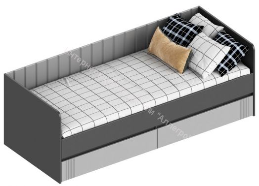 Кровать с 2 ящиками "Вита" 800х2000