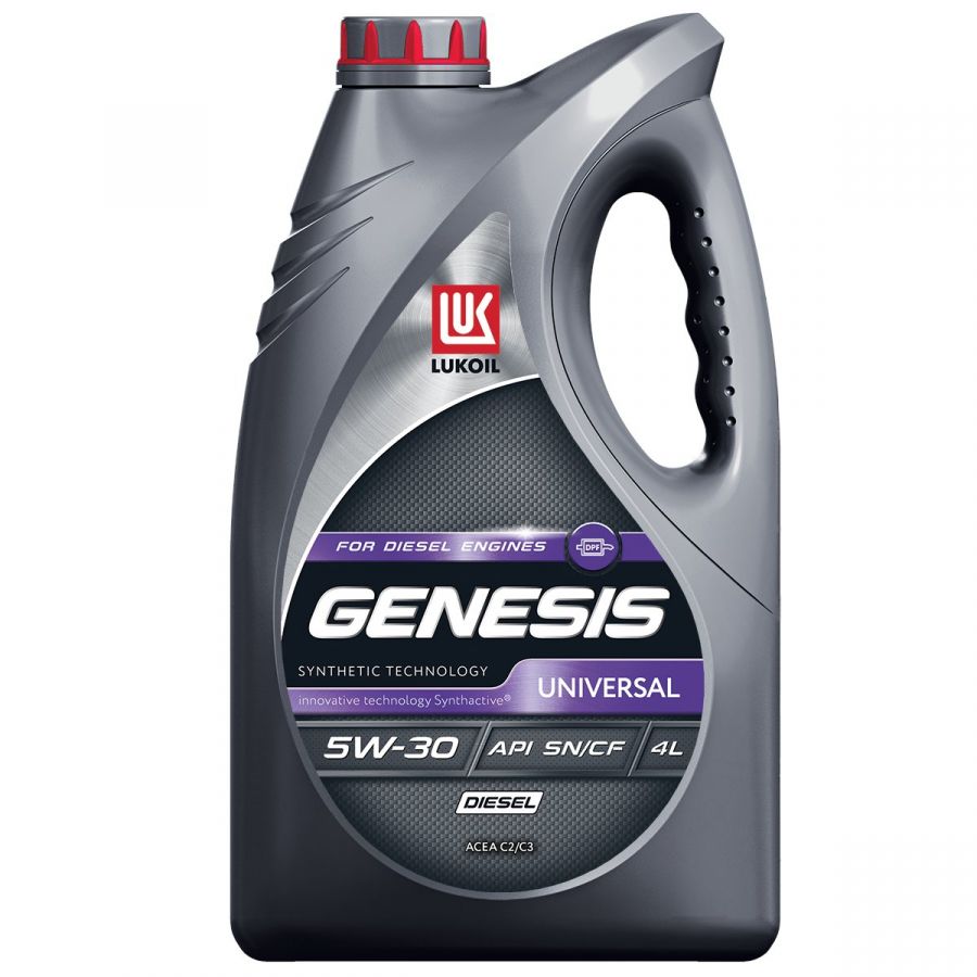 Моторное масло Лукойл Genesis Universal Diesel 5W-30, 4л