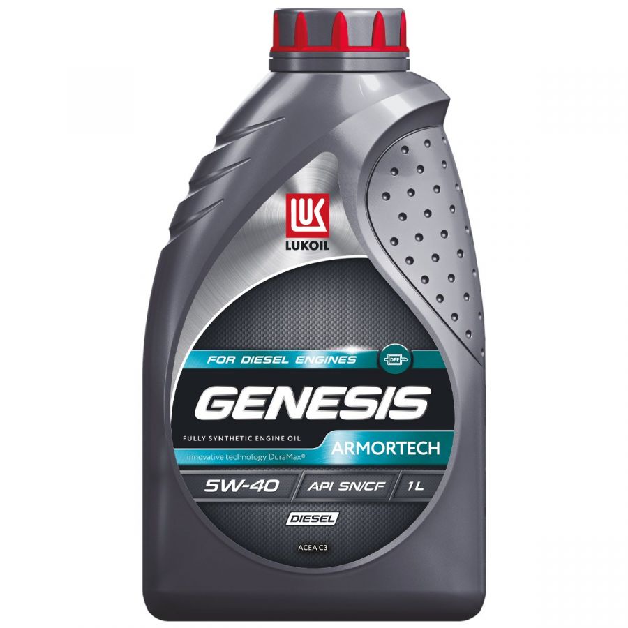 Моторное масло Лукойл Genesis Armortech Diesel 5W-40, 1л