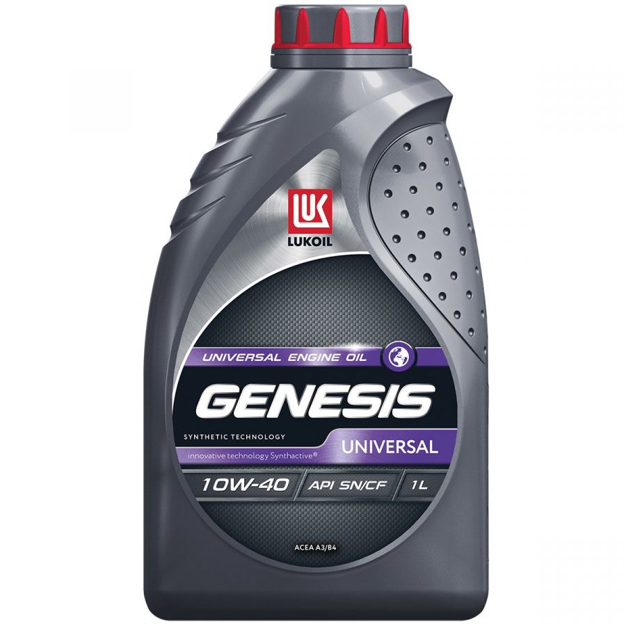 Моторное масло Лукойл Genesis Universal 10W-40, 1л