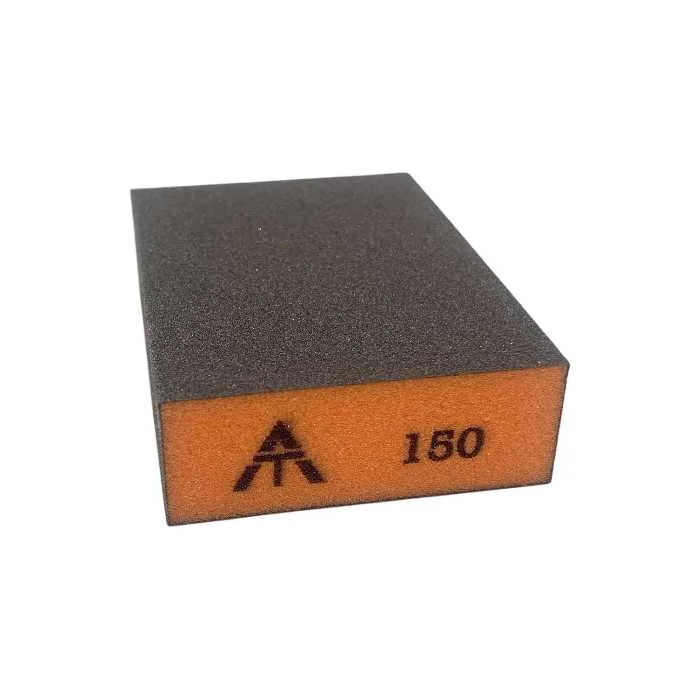 Interflex Шлифовальный блок 4-х сторонний, размер 98мм. х 69мм. х 25мм., P150