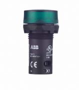 Лампа сигнальная ABB 230BCL-523G (1SFA619403R5232) 230 В 1 А тип AC на дверцу щита зеленая