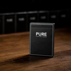 PURE BLACK PLAYING CARDS (краплёная колода) BY TCC