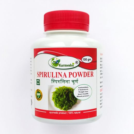 Спирулина Чурна | Spirulina Churna | 100 г | Karmeshu