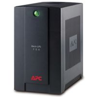 Интерактивный ИБП APC by Schneider Electric Back-UPS BX700UI черный 390 Вт