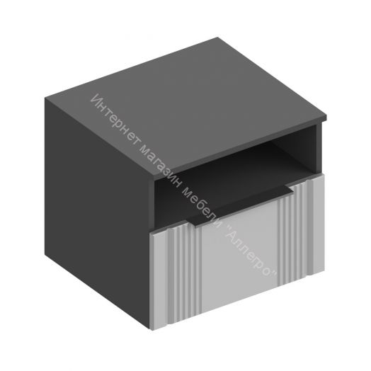 Тумба прикроватная с ящиком и нишей "Вита"