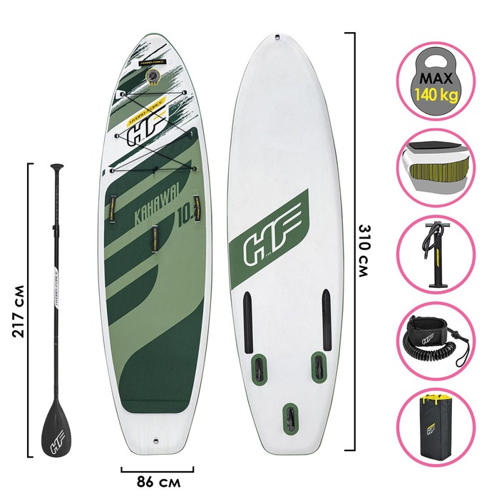 SUP-доска Kahawai Set, 310х86х15 см, 65308 Bestway