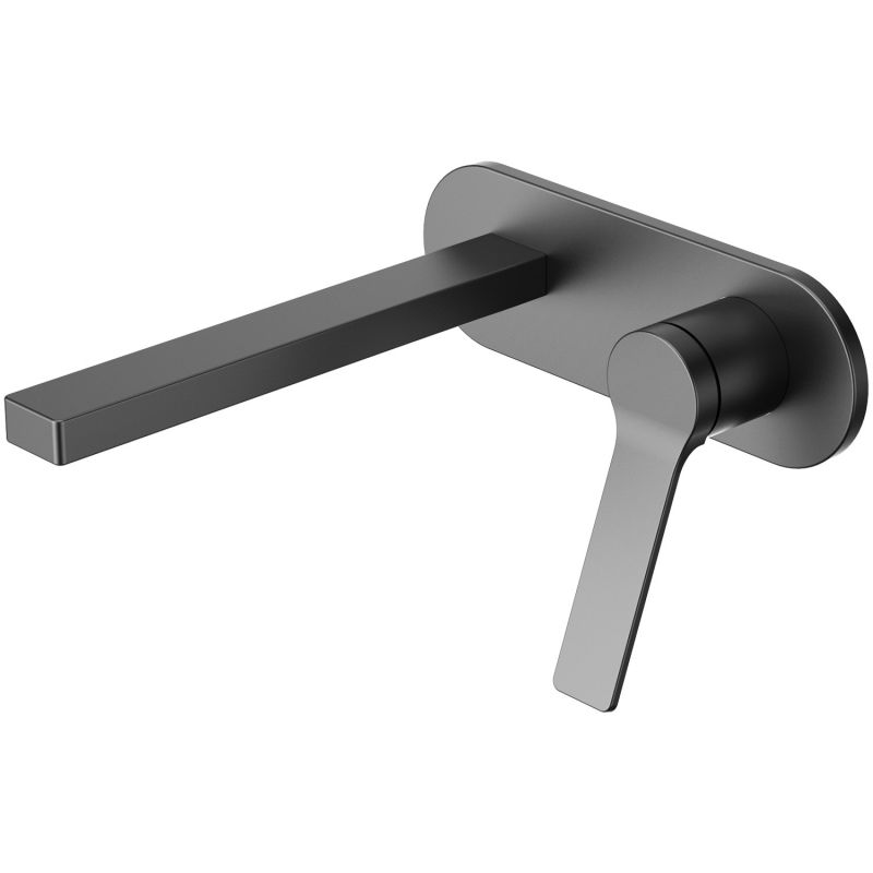 Смеситель для раковины Azario VISE скрытый монтаж, графит AZ-VSA148330AJ