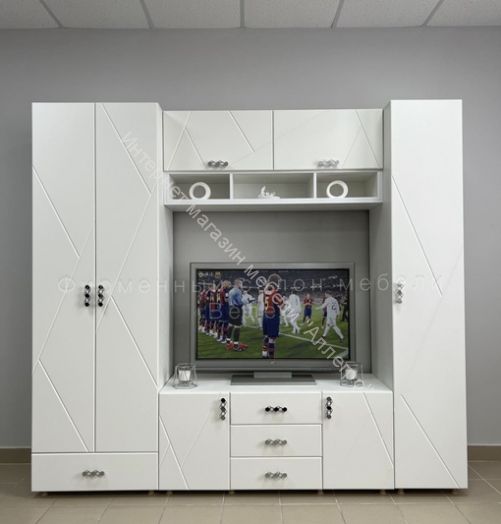 Шкаф настенный "Сандра" 1300 Белый лофт