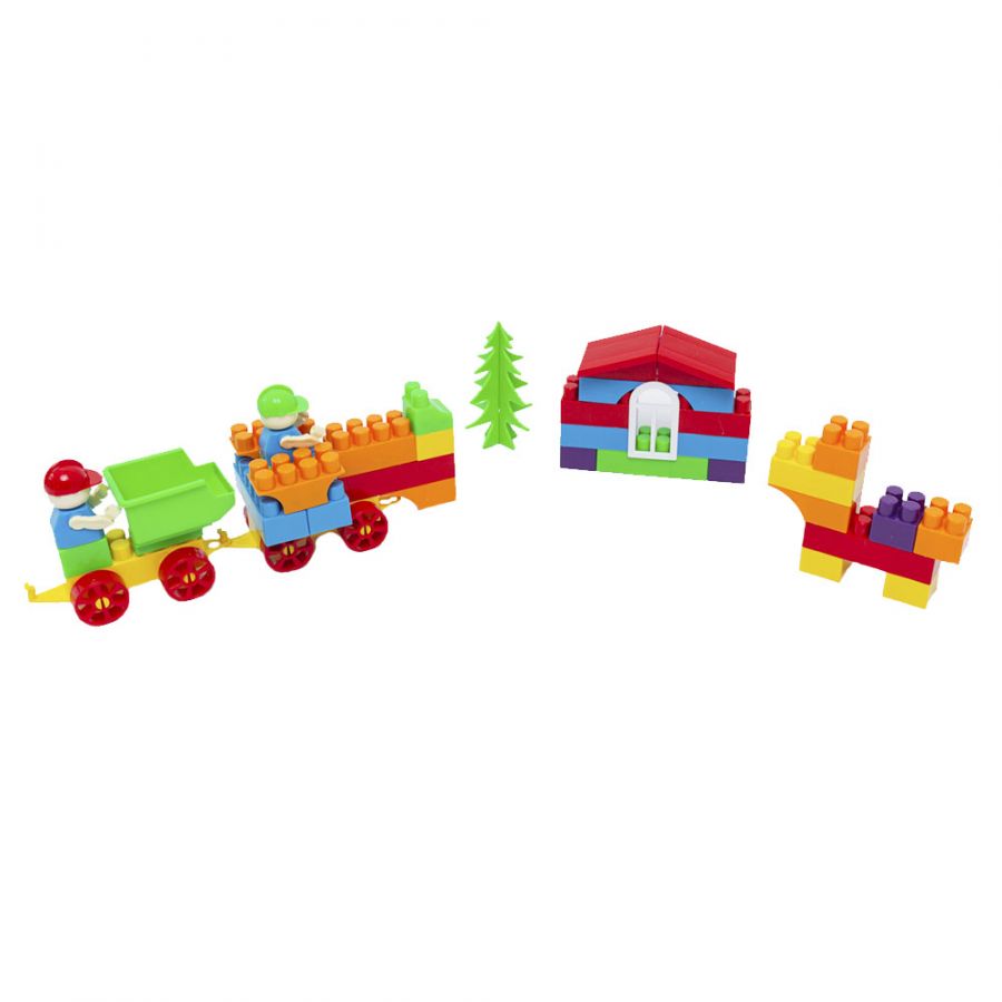 Конструктор "Юный агроном", 52 детали контейнере 4,5л.)