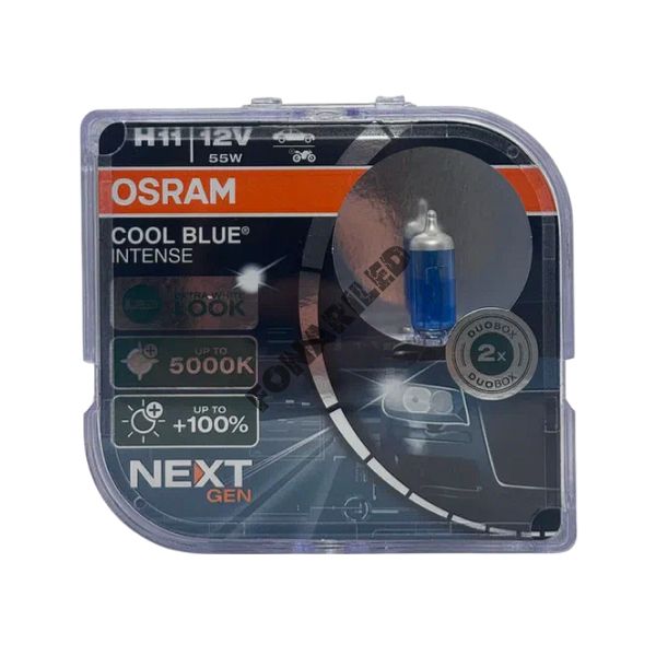 Лампа Н11 12V 55W +100% яркости 5000K COOL BLUE INTENSE NEXT OSRAM