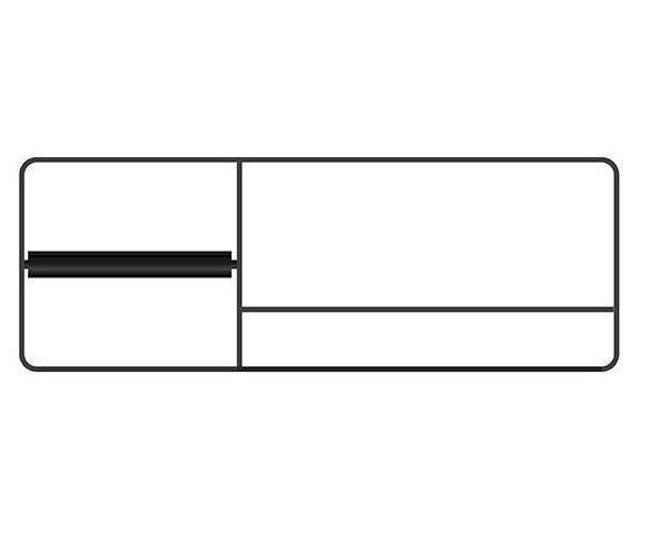 Изображение Релинг металлический Bertocci FLY 14915071600