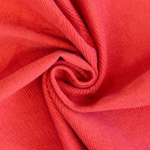 Микровельвет плюшевый на х/б основе, цвет красный, 50*35 см