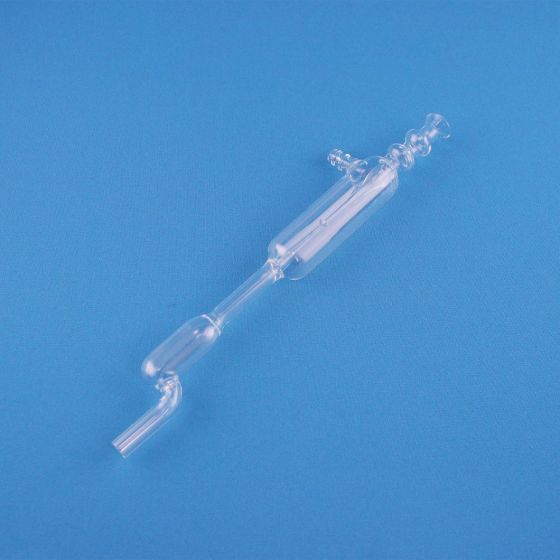 Стеклянный водоструйный насос, цилиндрический, повышенной мощности