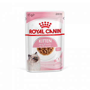 Royal Canin Kitten Gravy Корм консервированный полнорационный для кошек - Специально для котят в период второй фазы роста в возрасте до 12 месяцев, кусочки в соусе
