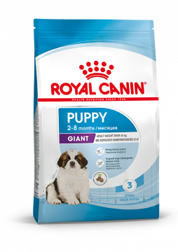 Royal Canin Giant Puppy Корм сухой полнорационный для щенков очень крупных пород (вес взрослой собаки более 45 кг) в возрасте до 8 месяцев