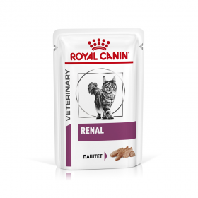 Роял канин Ренал паштет для кошек (Renal loaf) пауч 85г.