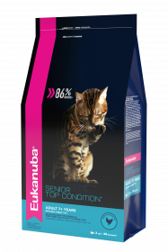 Eukanuba Senior для взрослых кошек старше 7 лет