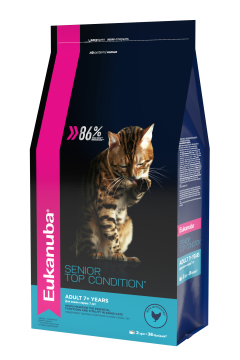Eukanuba Senior для взрослых кошек старше 7 лет