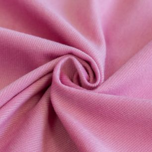 Микровельвет плюшевый, цвет ярко-розовый 50*50 см