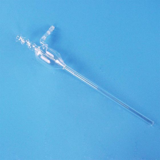 Стеклянный водоструйный насос с клапаном, дл. 330 мм