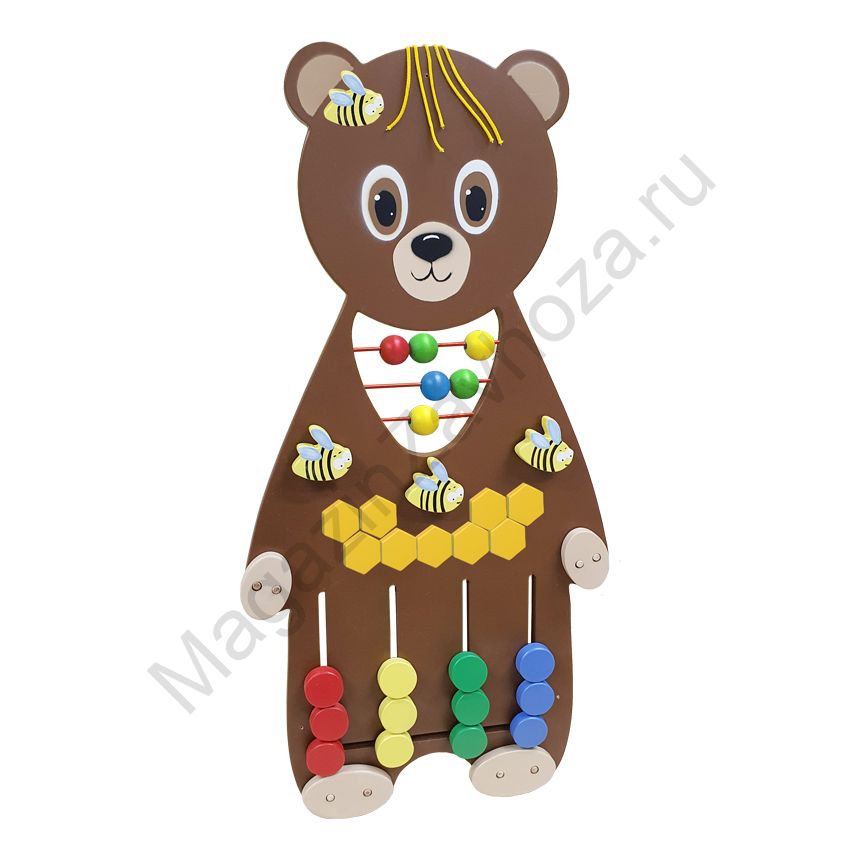 ПАНЕЛЬ БИЗИБОРД 28 МИШКА