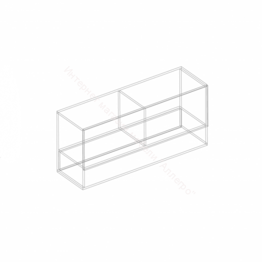 Шкаф настенный "Сандра" 1200 Белый лофт