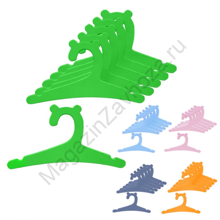 ВЕШАЛКИ 12 (НАБОР 6 ШТУК) ДЛЯ ИГРОВОЙ МЕБЕЛИ