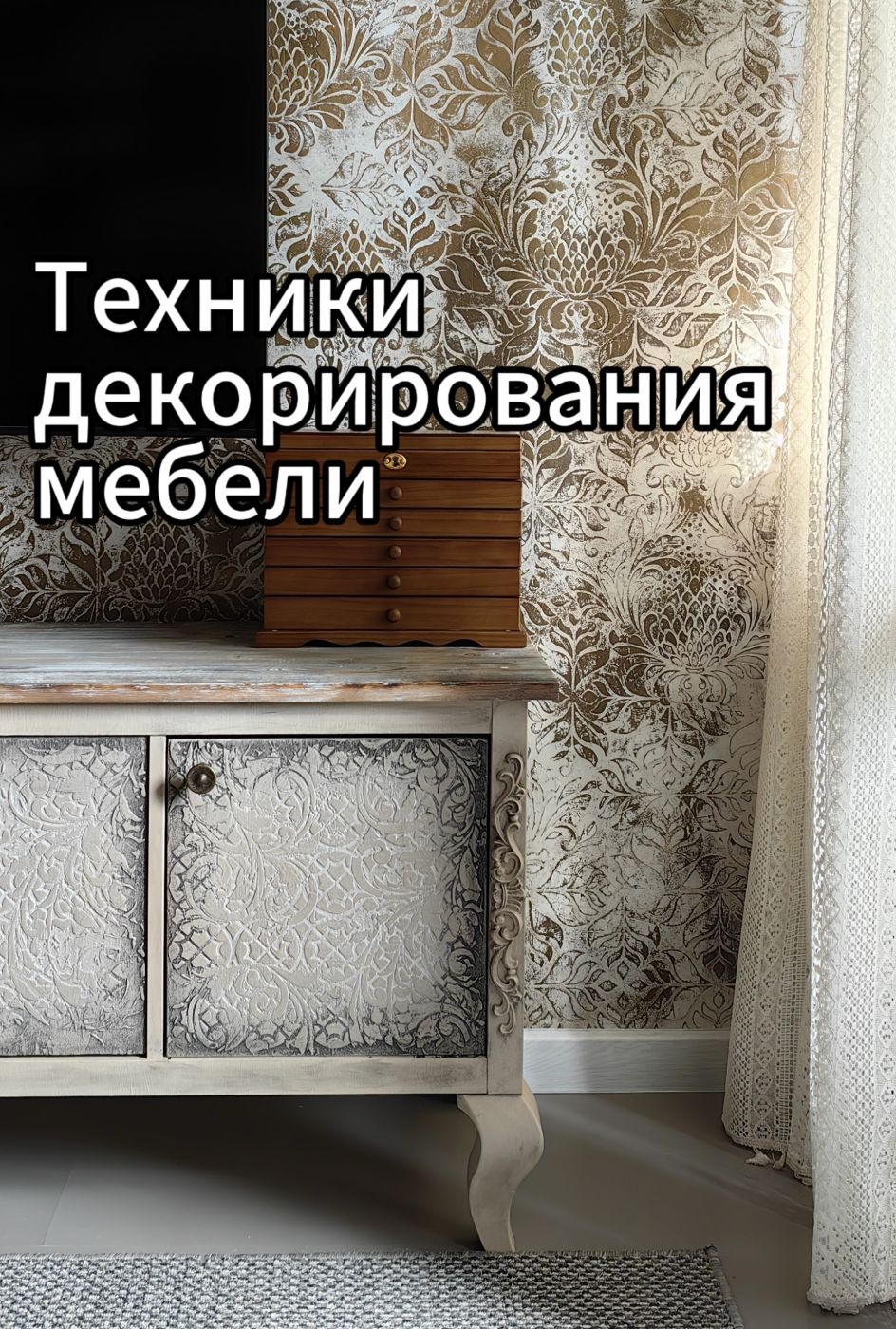 "Техники декорирования мебели" курс-сборник видеоуроков