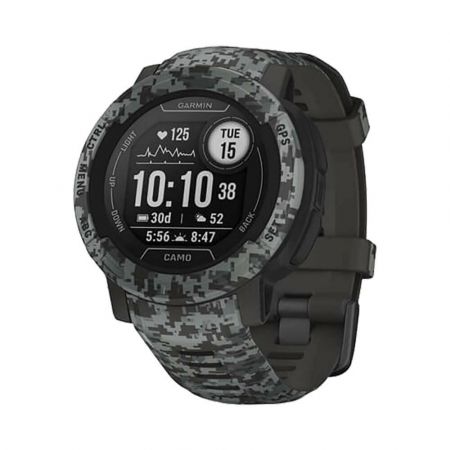 Часы Garmin Instinct 2 Camo 45mm Graphite