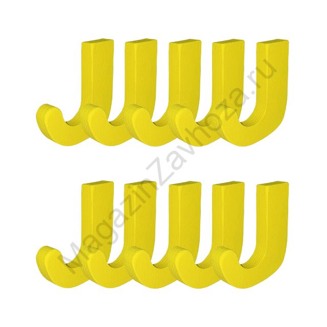 Крючок фанера Малый Краска