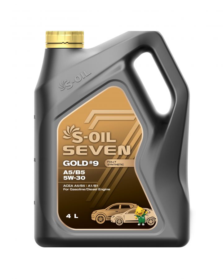 S-OIL 7 GOLD #9 A5/B5 5W-30, 4л