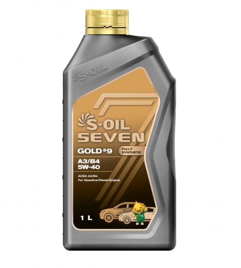 S-OIL 7 GOLD #9 A3/B4 5W-40, 1л