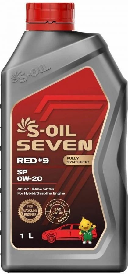 S-OIL 7 RED #9 SP 0W-20, 1л