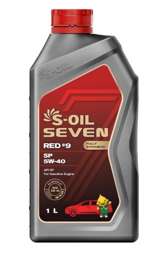 S-OIL 7 RED #9 SP 5W-40, 1л