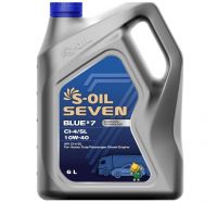 S-OIL 7 BLUE #7 CI-4/SL 10W-40, 6л