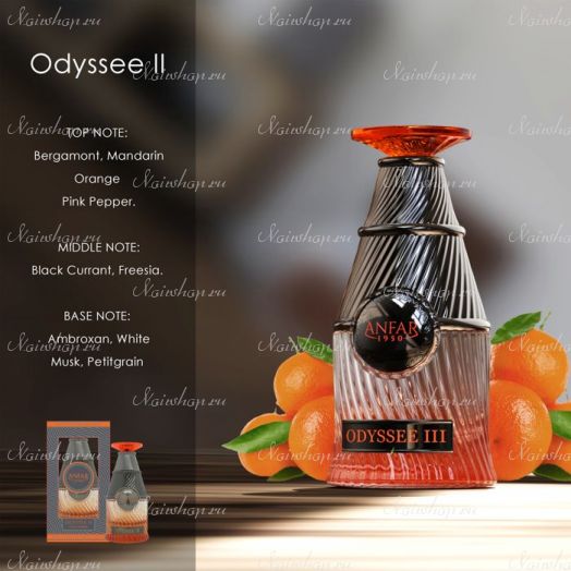 Anfar Odyssey II Pour Homme Extrait
