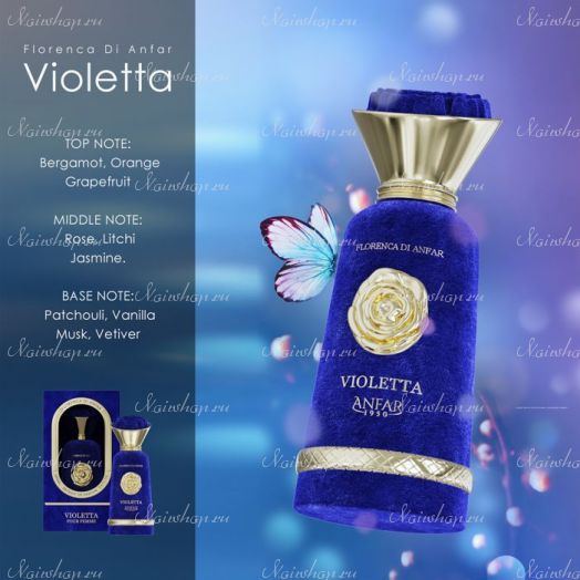Anfar Violetta Pour Femme Extrait