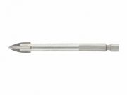 Сверло по стеклу и кафелю (2985-06) STAYER 6 мм, 4х кромка, HEX 1/4
