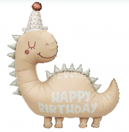 Шар фигура (39''/99 см) Динозаврик в колпачке