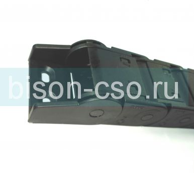Кабель-канал гибкий 25х38 R55 TMX2550.38.55 закрытый (коннекторы в комплекте)
