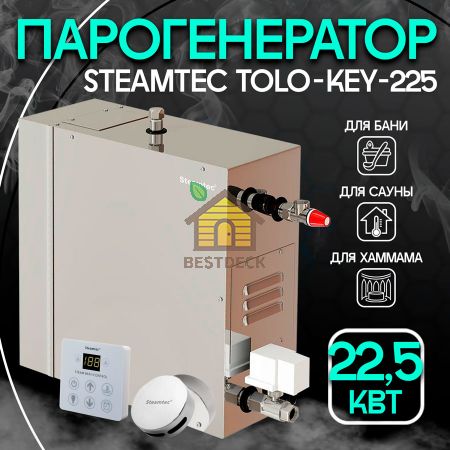Steamtec TOLO KEY 225 - 22,5 кВт парогенератор бюджетная серия