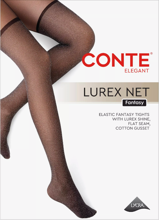 колготки CONTE Lurex Net