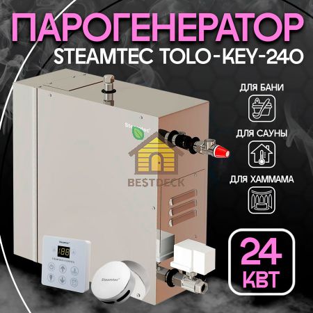 Steamtec TOLO KEY 240 - 24 кВт парогенератор бюджетная серия
