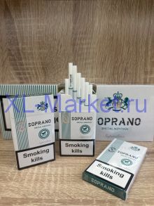 Soprano Super Slims Menthol