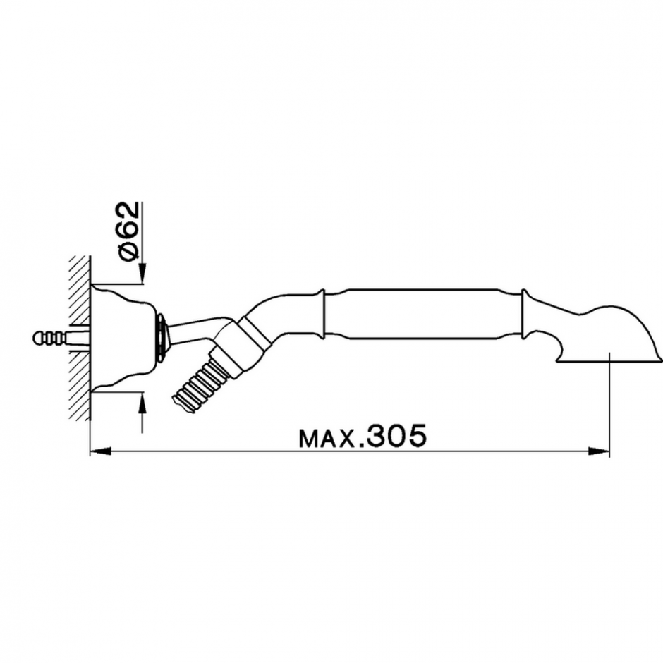 Душевой гарнитур Cisal Shower AR00305021 цвета хром