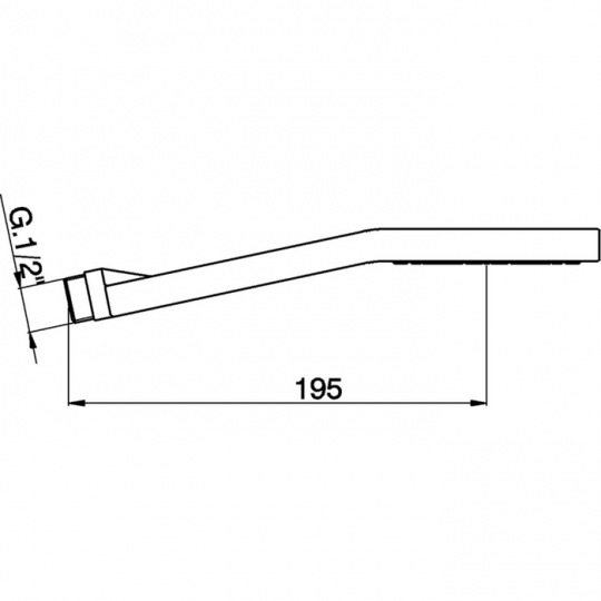 Ручной душ Cisal Shower DS01422021 с тремя режимами схема 2